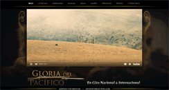 Desktop Screenshot of gloriadelpacifico.com